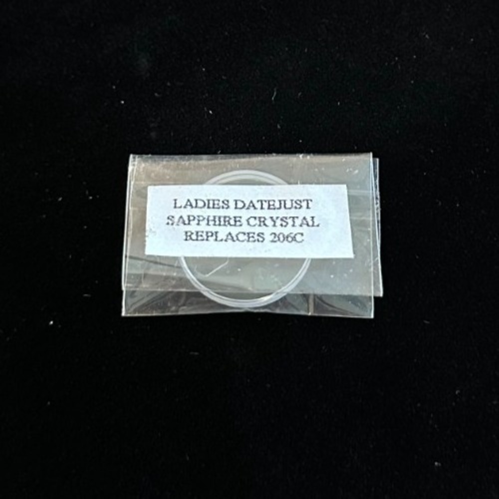 Sapphire Crystal Fits Rolex Ladies Datejust 206C Sealed